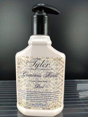 Tyler Candle Company Glamorous Hands Diva Luxury Hand Wash 8 Oz